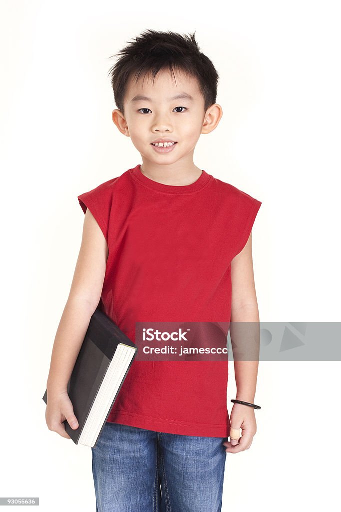 Chinese Boy - Стоковые фото Белый фон роялти-фри