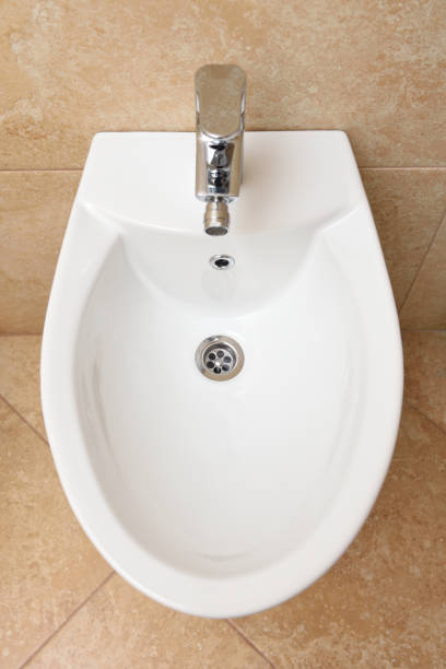 istock Bidet is white in the bathroom, new 930562004