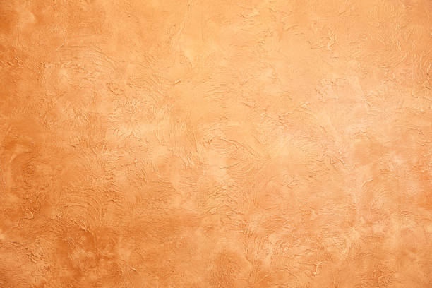 istock Beautiful textured wall of yellow color 930564184