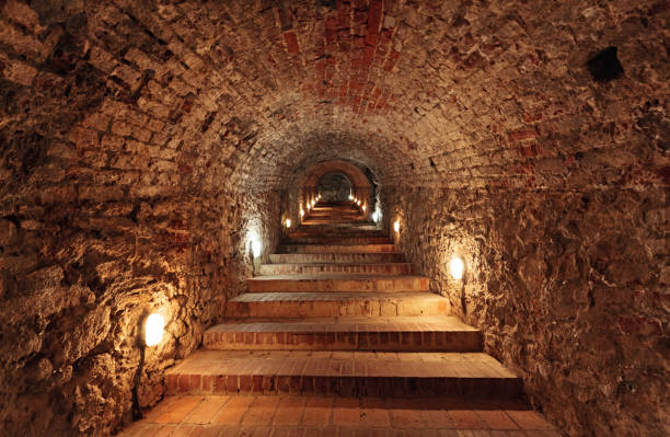 istock Underground staircase in tunnel 930567316
