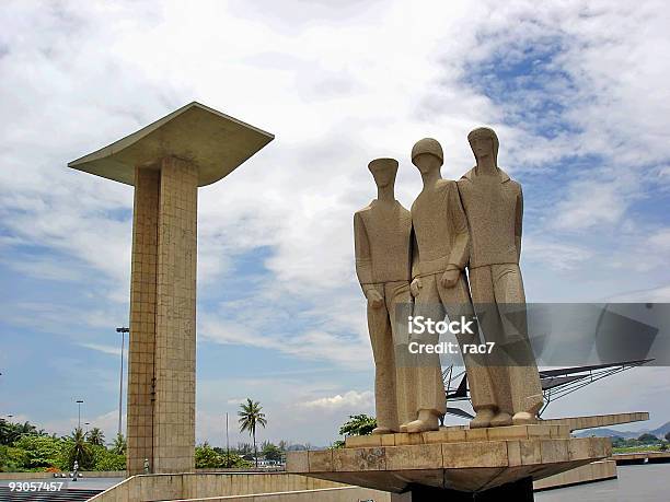 Monument Dla Brazilians Piechota Morskario De Janeiro Brazylia - zdjęcia stockowe i więcej obrazów Brazylia