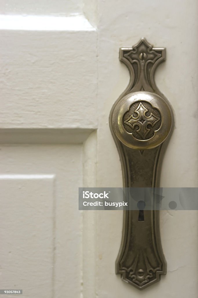 Antique Doorknob  Doorknob Stock Photo