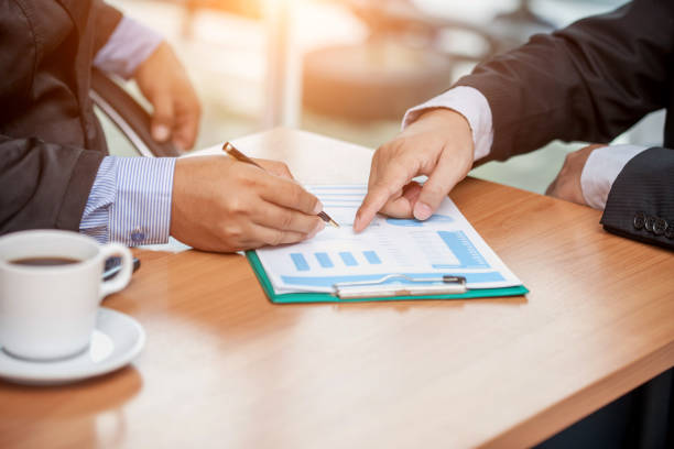 istock Business people meeting time working with new startup project. Idea presentation, analyze plans. 930578614