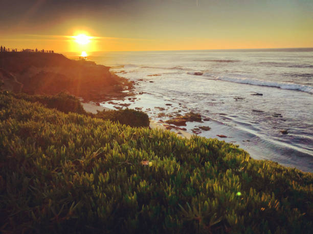 istock Sunset on La Jolla Beach, California, USA 930578632