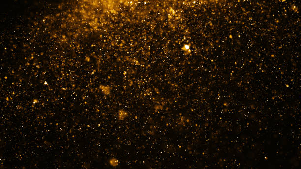 istock glowing particles, stars and sparkling flow 930578888