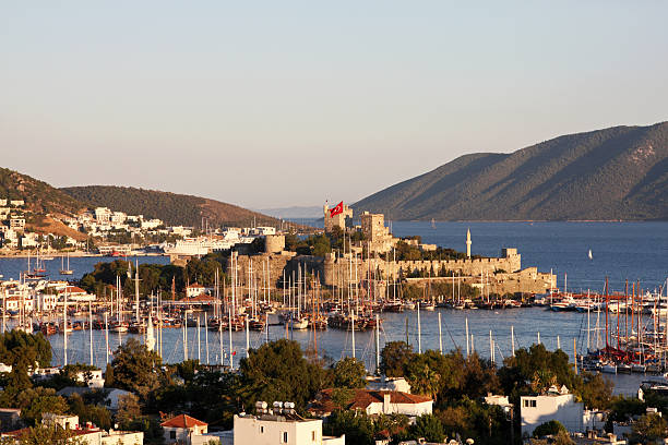 Bodrum castle und Hafen – Foto