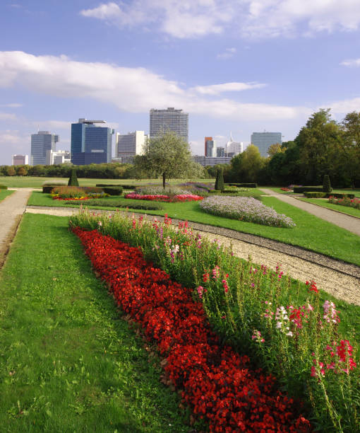istock Vienna city and Danube Park 930582772