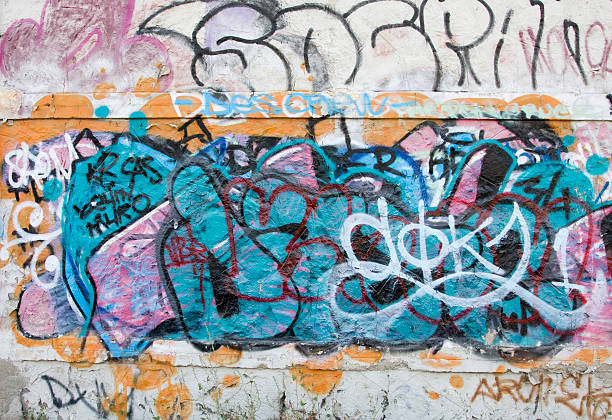 Graffiti stock photo