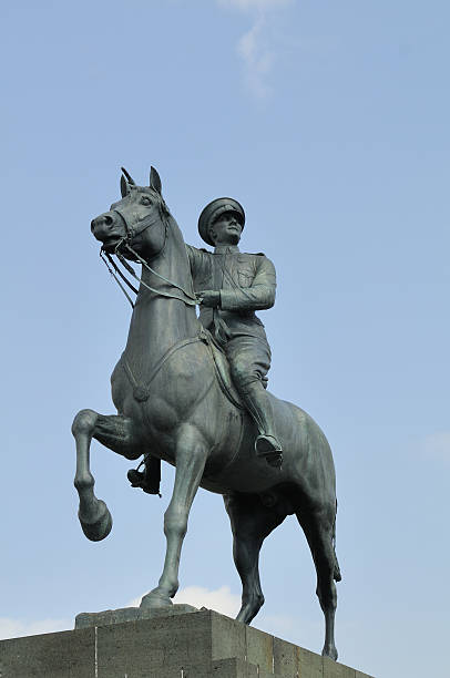 Atatürk Statue Izmir, Turkey stock photo
