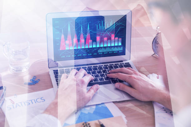 istock Workplace and finance concept 930607588