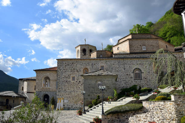 istock Saint Jovan Bigorski Monastery. Macedonian Orthodox monastery, Macedonia. 930611558