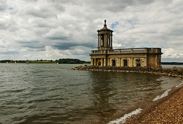 istock Rutland Water museum under moody skies 93061431