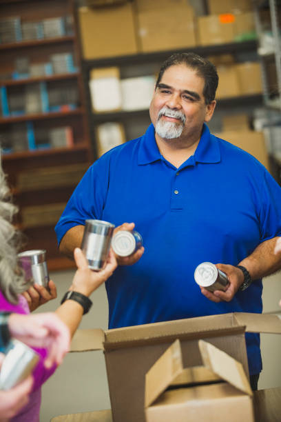 istock Diverse Team Volunteering Food Drive 930631362