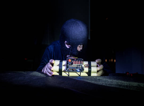 istock Terrorist making timebomb. terrorism and dangerous concept. 930633572