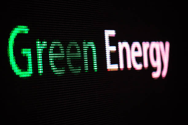 istock green energy concept sign in the bill board 930634658