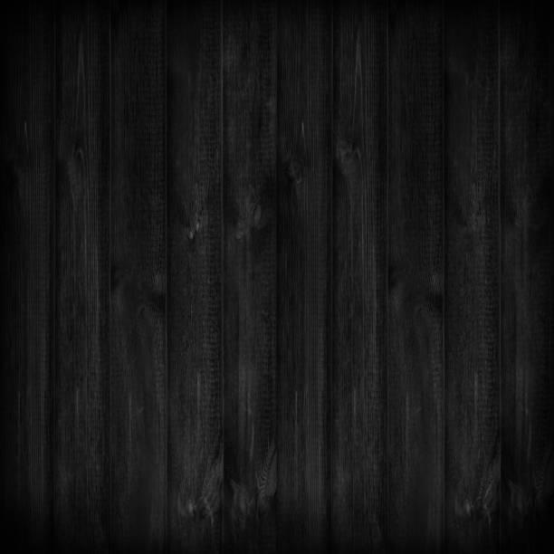 istock Black Wood wall background or texture; Old plank wood wall natural pattern 930643320