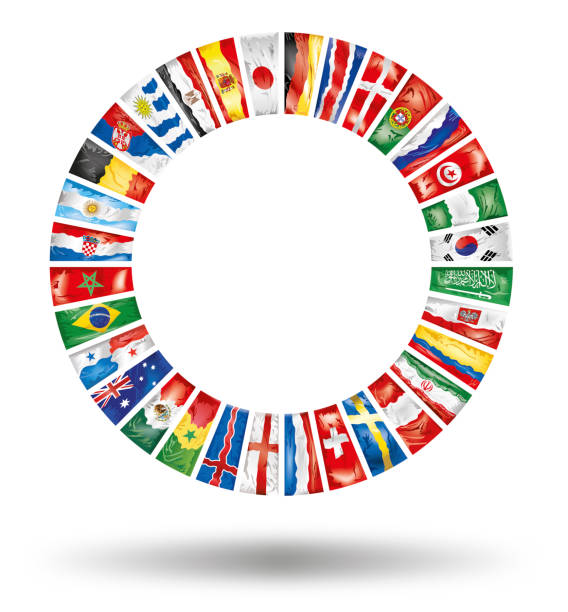 istock All national flags of soccer teams participating at championship 930648252