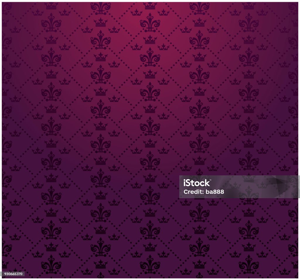 Púrpura papel tapiz - arte vectorial de Abstracto libre de derechos