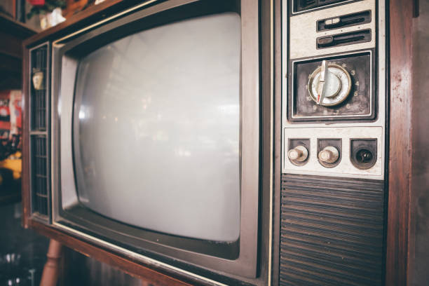 istock Old vintage classic retro television 930669438