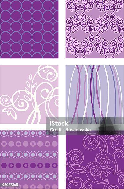 Violet Solver Pattern Violet Modern Pattern Stock Illustration - Download Image Now ...