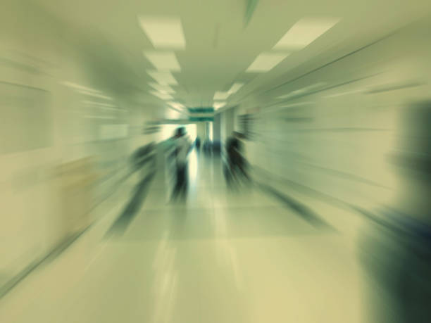 istock Abstract motion blur background : Vintage filter patient waiting for see doctor 930680938