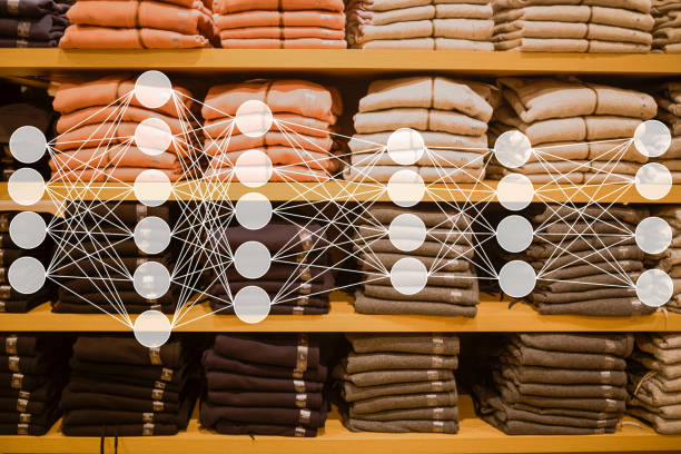 Cloth sold in the market with neuron network