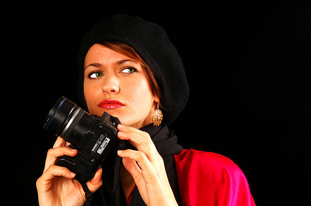 istock Fashionable Photojournalist 93068734