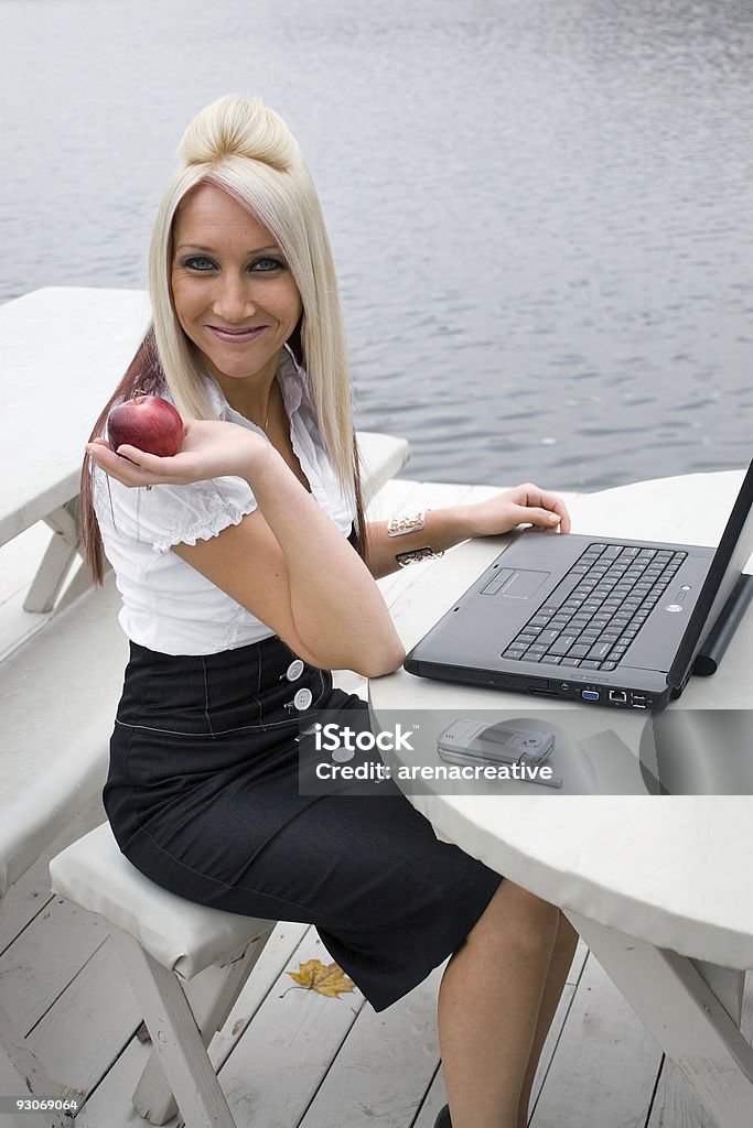 Pausa pranzo - Foto stock royalty-free di Abbigliamento formale