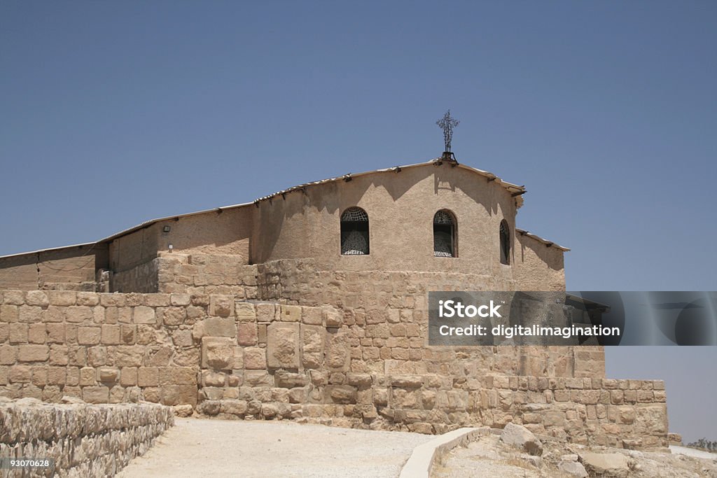 Chiesa sul Monte nebo, Giordania - Foto stock royalty-free di Monte Nebo - Giordania