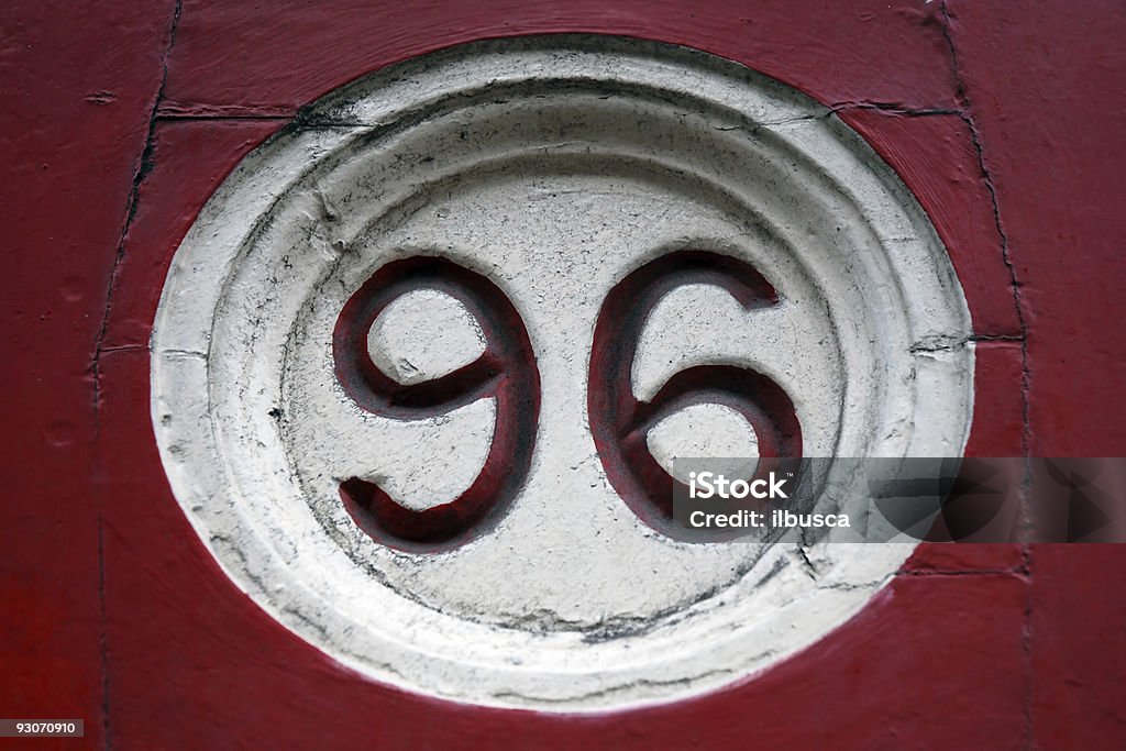Número de 96 - Foto de stock de Número libre de derechos