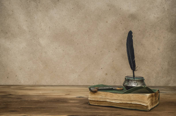 istock Writer table concept. Education. Back to school. Memoirs. 930715474