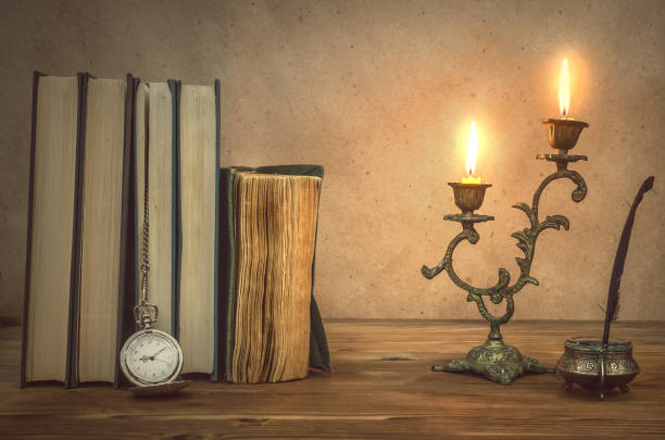 istock Education. Back to school. Memoirs. Writer table concept. Vintage background. 930715536