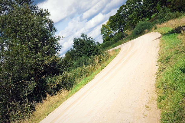 Country Road stock photo