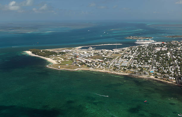 istock Aerial view of Key West, Florida 93072314