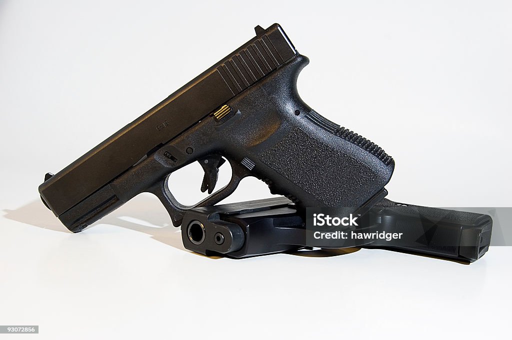 Handguns  Color Image Stock Photo