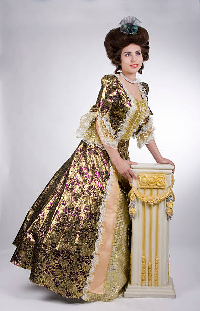 istock Elegant baroque woman 93073079