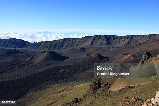 Кратер Халеакала — стоковые фотографии и другие картинки Haleakala Crater - Haleakala Crater, Без людей, Вулкан