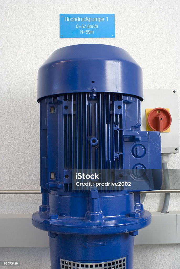 water pump - Lizenzfrei Blau Stock-Foto