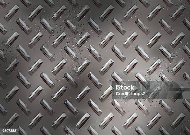 Diamante Placa Metal Foto de stock y más banco de imágenes de Acero - Acero, Acero inoxidable, Aluminio