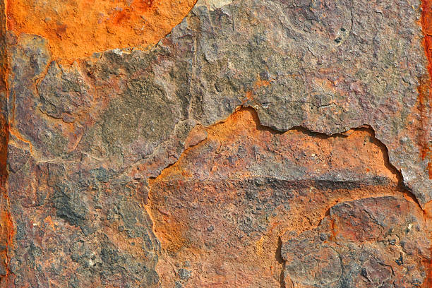 Oxidadas de metal textura - foto de stock