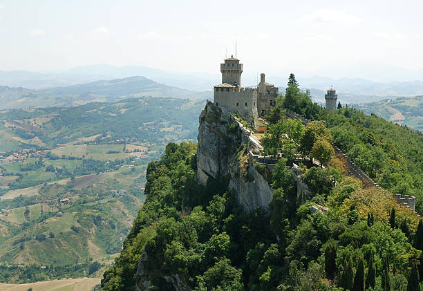 istock Sanmarine castle, Italy 93074406