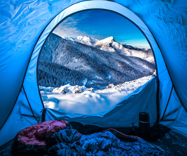 istock Camping in the Tatra Mountains in winter 930747676