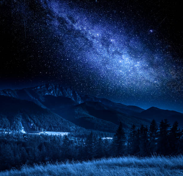 istock Milky way and Tatra Mountains at night, Poland 930755418