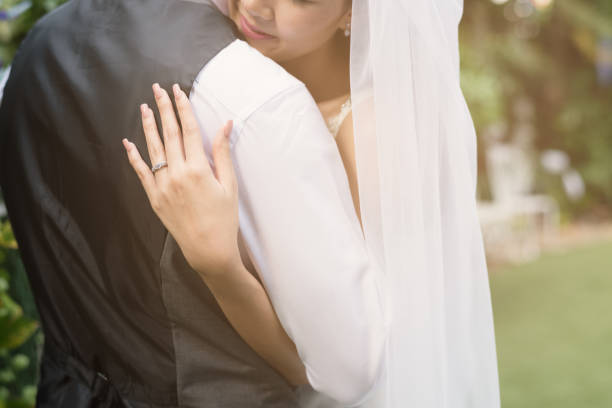 Pre-wedding of the bride and groom.