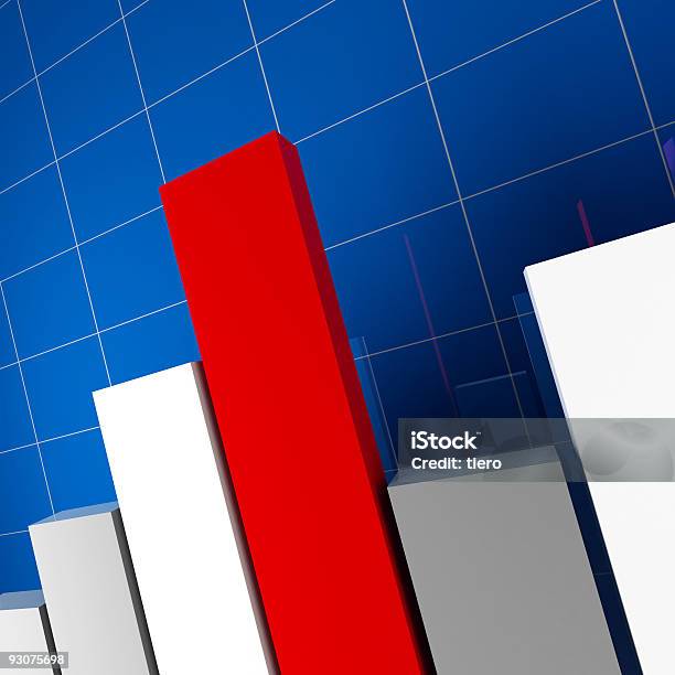 Financial Stat 3d Stock Photo - Download Image Now - Chart, Monthly Event, Achievement