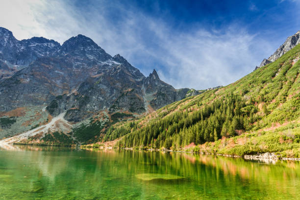 istock Green pond in the Tatra Mountains, Poland 930758238