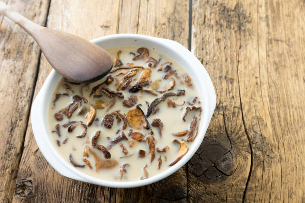 istock Cook the dried mushrooms 930759788