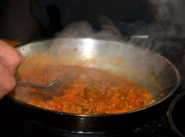 istock Stew food cooking. Georgian style 930762268