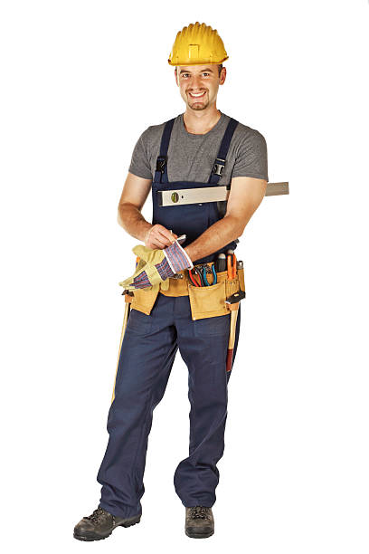istock handyman wear gloves 93076467