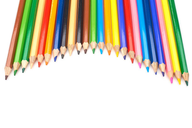 istock colored pencils set of 12 colors 930764928